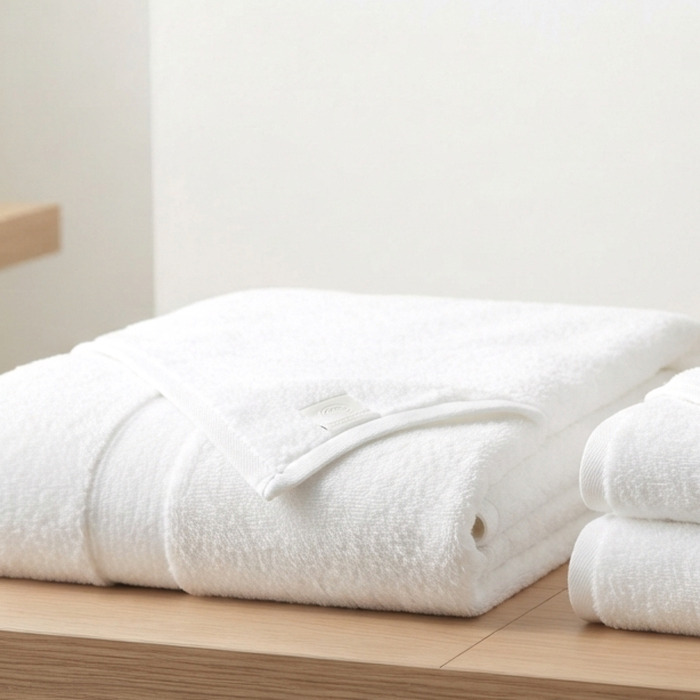 Washcloth — white washcloth for hotels and hospitality, supplied wholesale by Formal Trading in Saudi Arabia and Bahrain. 6 piece.